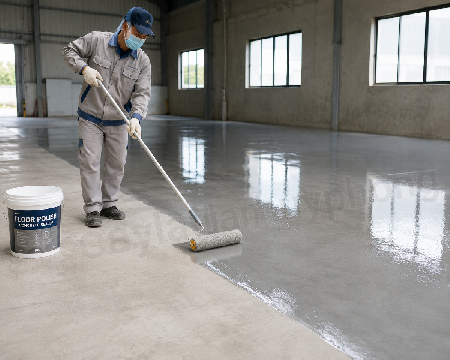 Hướng Dẫn Xử Lý Và Phủ Bóng Sàn Bê Tông Đúng Cách