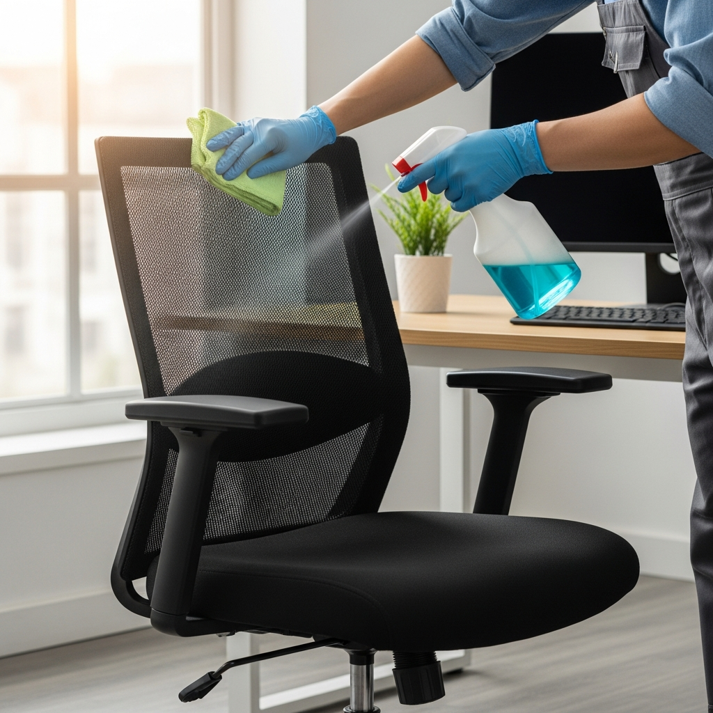 Hướng dẫn vệ sinh ghế xoay văn phòng nhanh sạch trong 5 bước _ Cty HP - HUY PHONG 0902.946.357